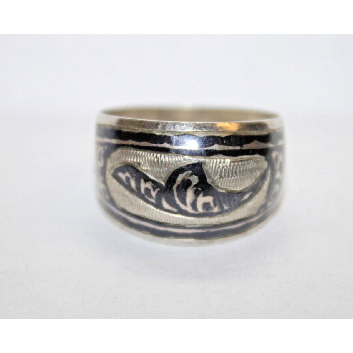 Vintage USSR Silver 875 Ring