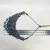 Antique Handmade Necklace and Earrings Diamond Tourmaline Ruby Emerald Sapphire