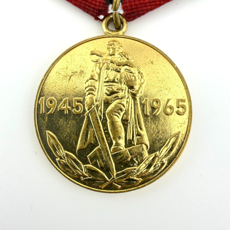 Original medal of  Russia USSR 20th Anniversary Victory in the Great War 1941-45