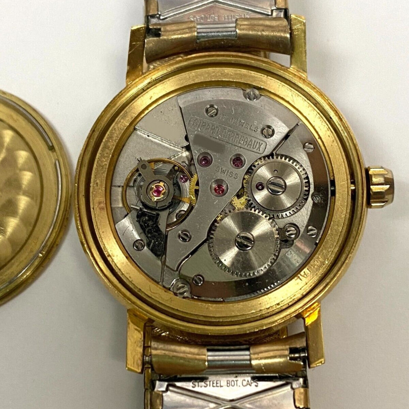 Vintage Girard-Perregaux Mens Watch 18K Solid Gold Chronometer, Size 7 Vintage Girard-Perregaux Mens Watch 18K Solid Gold Chronometer, Size 7