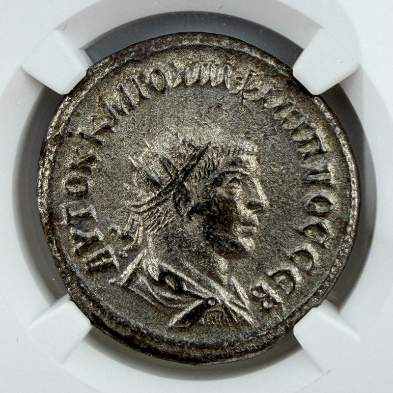 SYRIA, ANTIOCH Philip II (AD 247-249) BI Tetradrachm, NGC XF