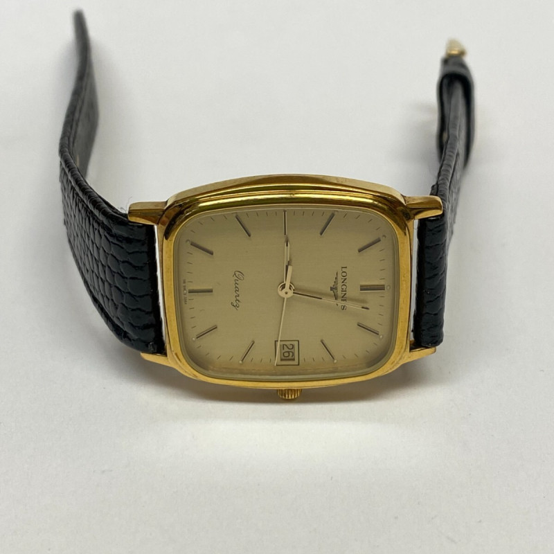 LONGINES Men's used watch Quartz Gold toned