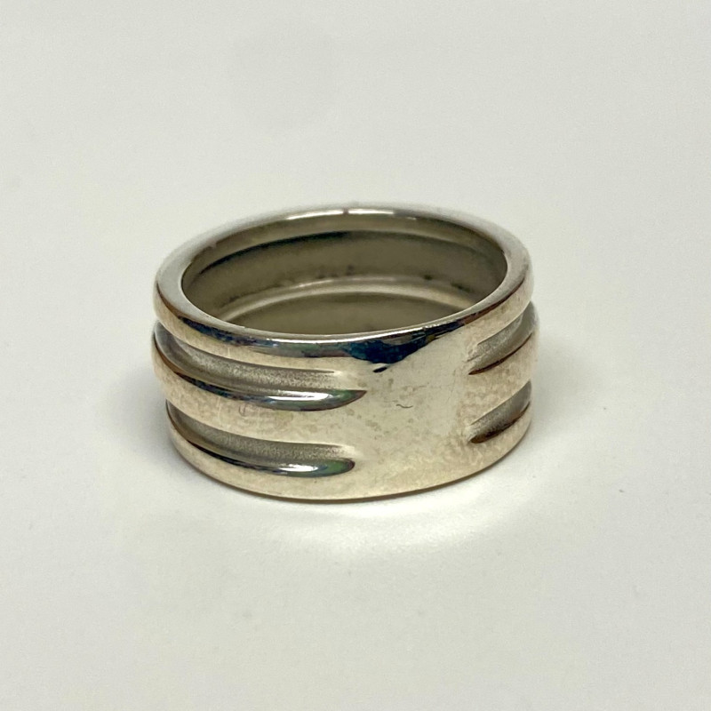 Tiffany & Co Ring  1995 Atlas Groove Wide Band Ring Size 5