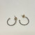 Pandora Compose Earring Collection Small Hoops Sterling Silver Pandora Compose Earring Collection Small Hoops Sterling Silver