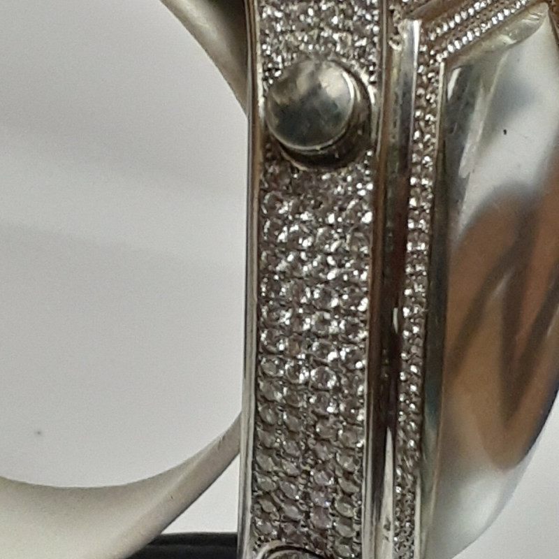 Unisex Diamond Jacob & Co Blue Leather Band Five Time Zone Quasar. Unisex Diamond Jacob & Co Blue Leather Band Five Time Zone Quasar.