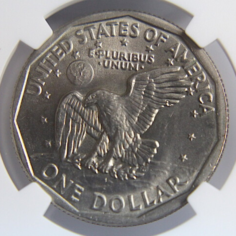 NGC MS 64 1979 P $1 SUSAN B ANTHONY DOLLAR "NARROW RIM" NGC MS 64 1979 P $1 SUSAN B ANTHONY DOLLAR "NARROW RIM"