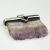 Amethyst Stalactite Raw Geode Druzy Sterling Silver 925 Handcrafted Pendant 1.5"