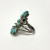 Vintage Sterling Silver Turquoise Ring Size 5.5 Vintage Sterling Silver Turquoise Ring Size 5.5