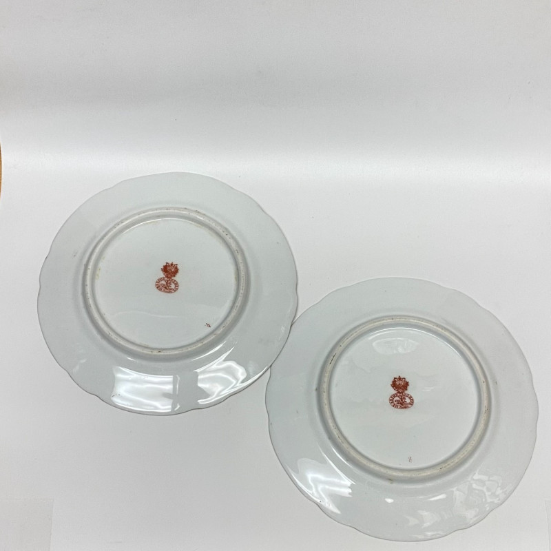 6 Tableware Porcelain Plates by Gardner Moscow