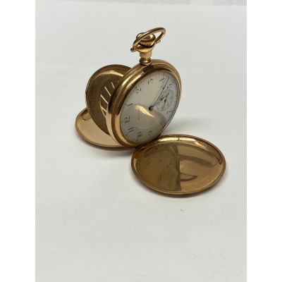 ELGIN GOLD PLATED ANTQUE POCKET WATCH ELGIN 17 Jewels, 50mm ELGIN GOLD PLATED ANTQUE POCKET WATCH ELGIN 17 Jewels, 50mm