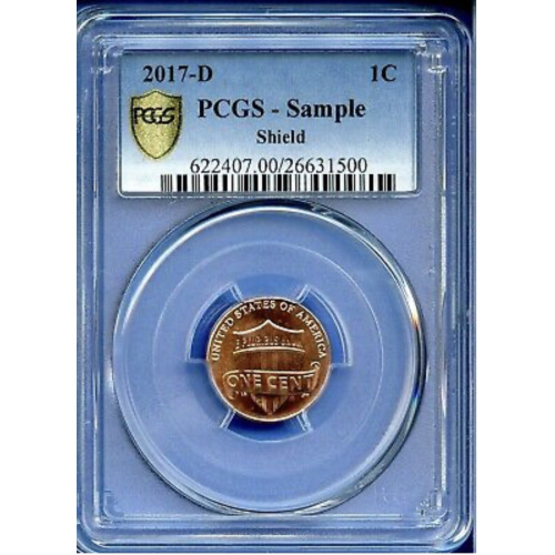 2017 D PCGS Lincoln Shield Cent 1c Penny US Mint Coin