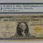 FR#2306,1935 A PMG $1 N.AFRICA-WWII EMERGENCY ISSUE (CC BLOCK) 25VF
