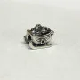 Pandora RETIRED Garnet Sleigh Charm 790562 Christmas Santa