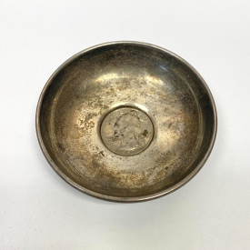 Vintage 760 Sterling Silver 1967 Washington Quarter Coin Bowl Dish