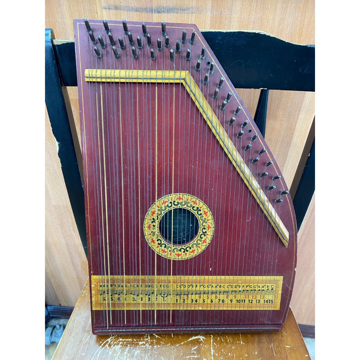 The Bell Harp Co. Made in America in the Far Rock Away N.Y.
