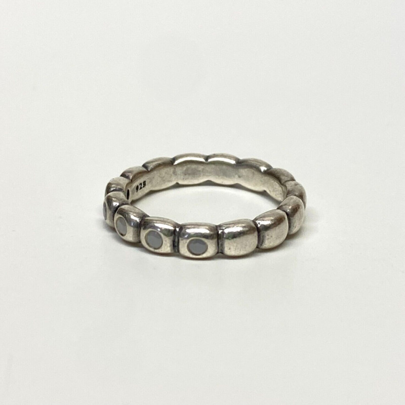 Authentic PANDORA Hope Ice Ring, Sterling Silver/White Cz Size 8