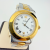 Vintage Movado Two-Tone Quartz Watch Roman Numerals 6.5 in Date 81.36.812.2