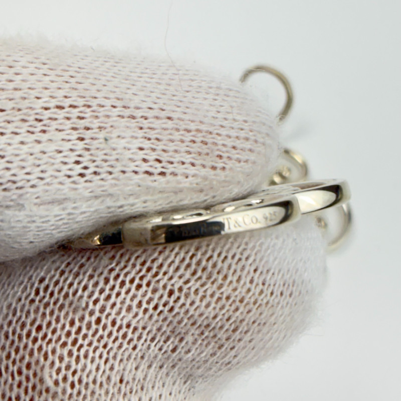 Genuine Tiffany Paloma Picasso Venezia Goldoni Quadruplo Silver Dangle Earrings