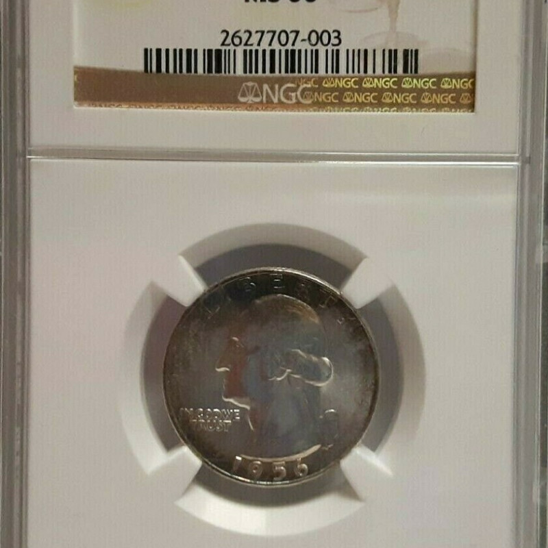 NGC 1956 George Washington 25c MS66  Mint Coin