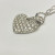 Crystals From Swarovski Puffed Heart Pendant Necklace Crystals From Swarovski Puffed Heart Pendant Necklace