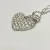 Crystals From Swarovski Puffed Heart Pendant Necklace