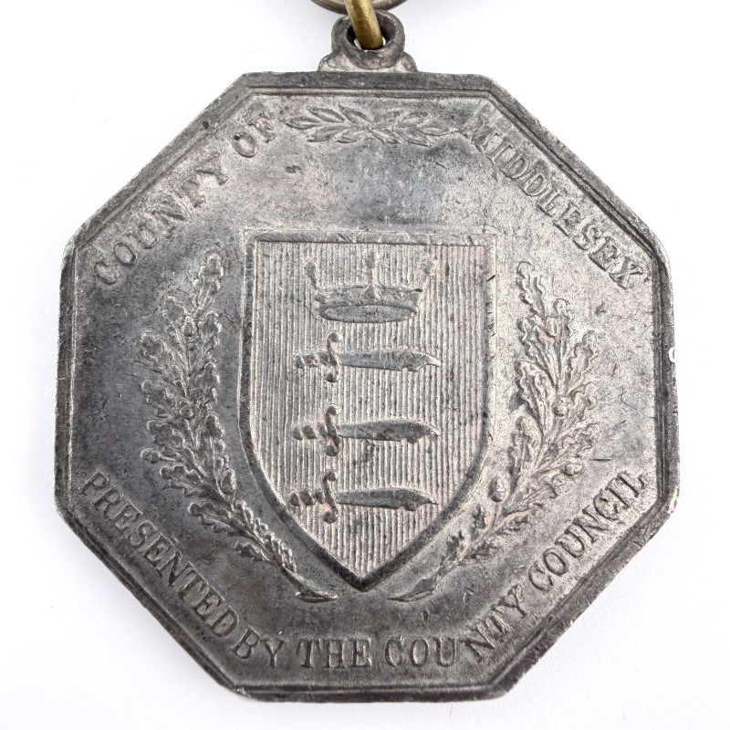 King George V & Queen Mary Silver Jubilee Middlesex Commemorative Medal 1938