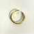Yellow Gold Plated Double Band Cubic Zirconia .925 Silver Ring Sizes 8 Yellow Gold Plated Double Band Cubic Zirconia .925 Silver Ring Sizes 8