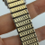 Vintage Winton Shock-Resist Rectangular Gold Filled Watch Mesh Bracelet Swiss