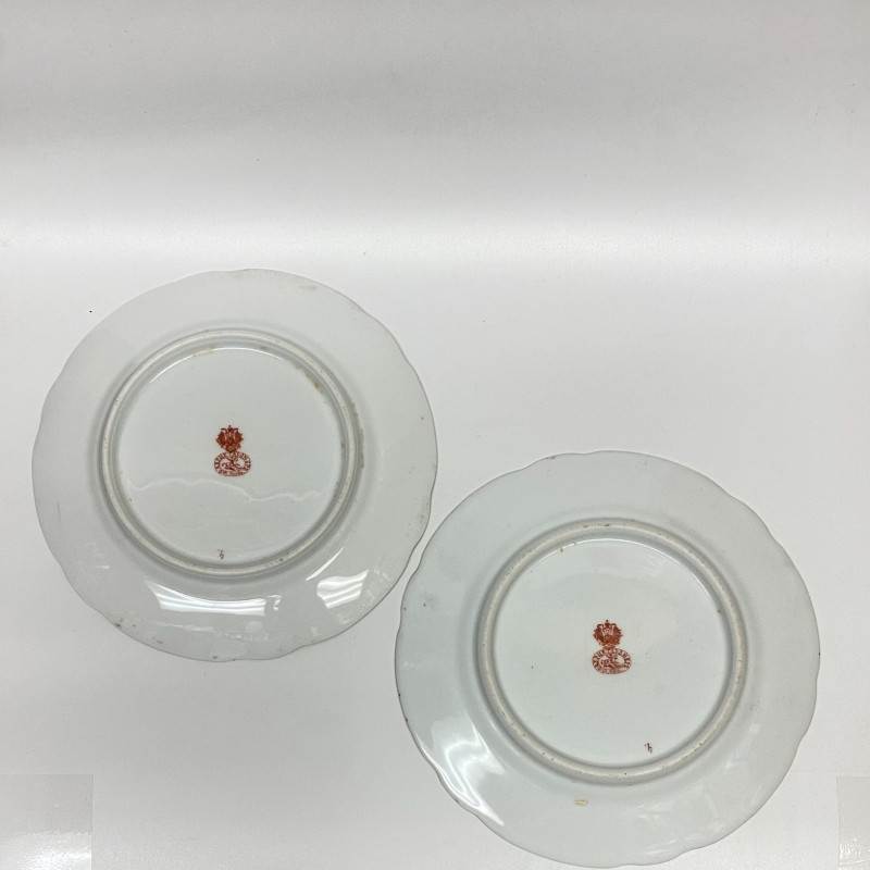 6 Tableware Porcelain Plates by Gardner Moscow