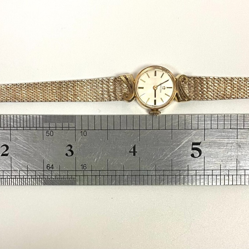Vintage Omega Ladies Wrist Watch 14K Gold, 10K GF Band WORKING -17 Jewels Vintage Omega Ladies Wrist Watch 14K Gold, 10K GF Band WORKING -17 Jewels