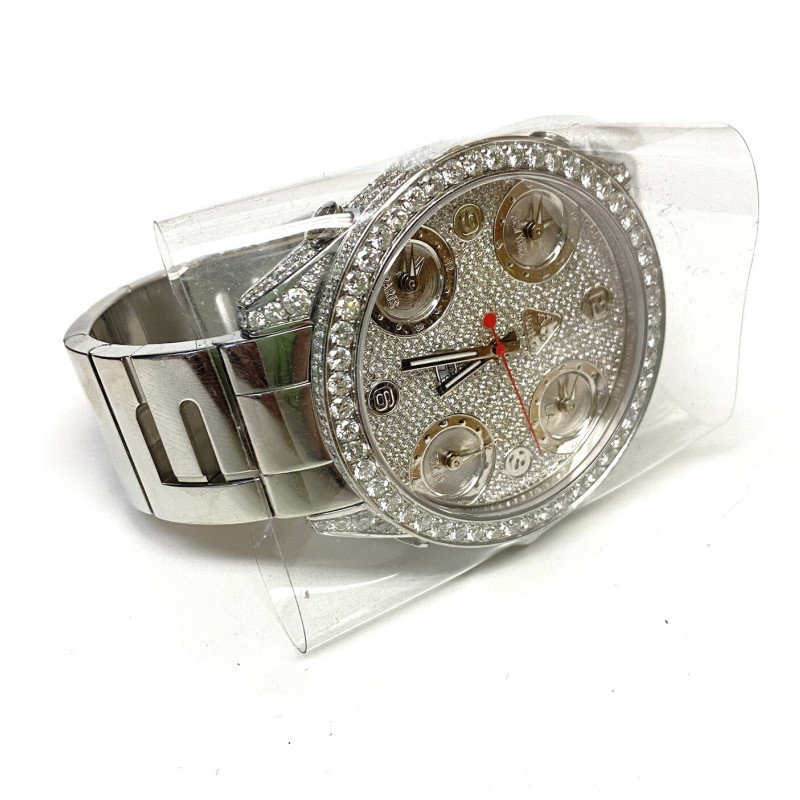 Jacob & Co Five 5 Time Zone Diamond Watch Box Papers 100% AUTHENTIC !!! Jacob & Co Five 5 Time Zone Diamond Watch Box Papers 100% AUTHENTIC !!!