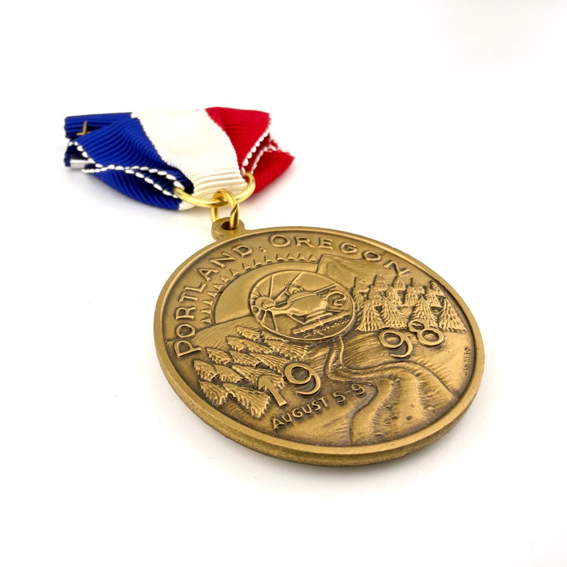 Rare Vintage 1998 ANA 107th Anniversary Convention Medal, Portland Oregon Bronze