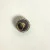 Antique Sterling Silver Green/Plum Colored Diamond Studded Enamel Egg