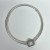 Authentic Pandora Pave HEART MOMENTS Charm bracelet 18cm CZ clip logo Silver AL