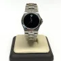 MOVADO Black Dial Stainless Steel Luxury Swiss Quartz Watch