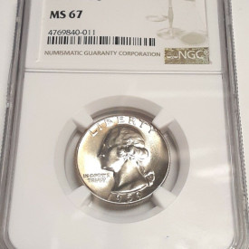 NGC 1959 George Washington 25c MS 67 Mint Coin