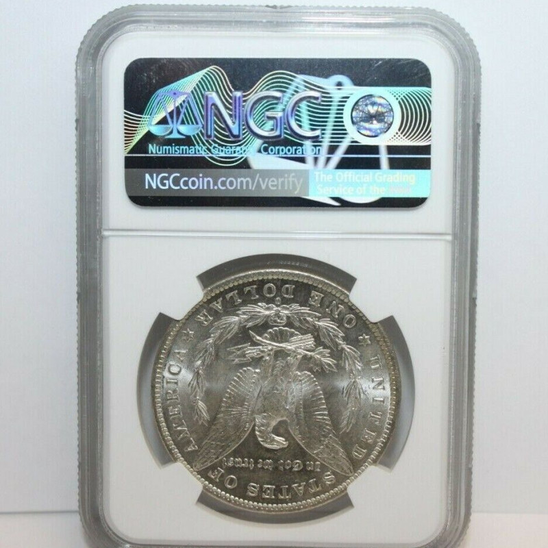 Set Of 3 Morgan Silver $1 Dollar 1882 1883 1884 O Coins