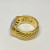 David Yurman 18K Yellow Gold 10mm Metro Cable Wide Band Diamond Ring Size 7 David Yurman 18K Yellow Gold 10mm Metro Cable Wide Band Diamond Ring Size 7