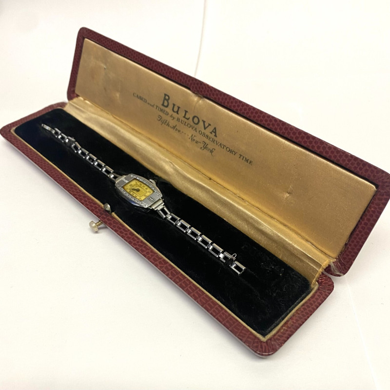 BULOVA CASED AND TIMED BY BULOVA OBSERVATORY TIME, VINTAGE WATCH