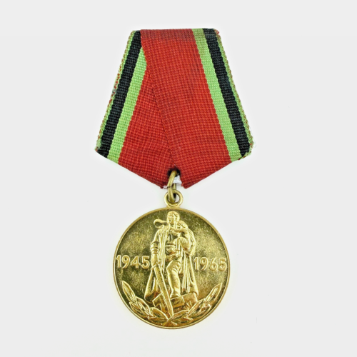 Original medal of  Russia USSR 20th Anniversary Victory in the Great War 1941-45