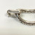 Charles Krypell 14K/925 White Gold + Colored Diamond 3.40 ct Link Bracelet