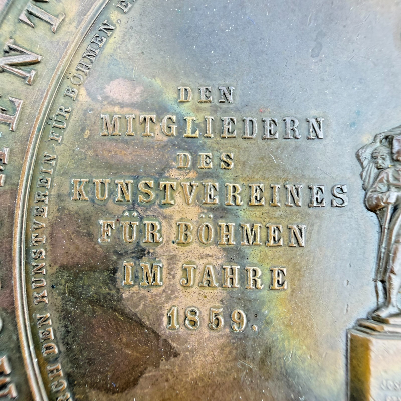 Austria, Imperial. A Field Marshal Radetzky Table Medal, c. 1859