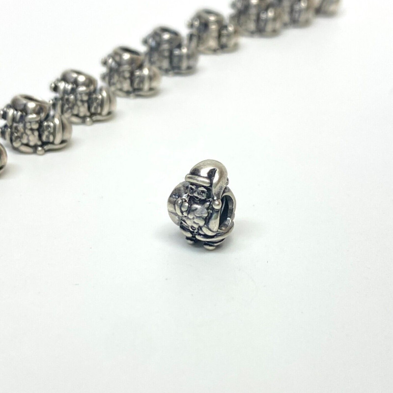 Authentic Pandora Sterling Silver Santa Claus Charm 790852 CHRISTMAS Authentic Pandora Sterling Silver Santa Claus Charm 790852 CHRISTMAS