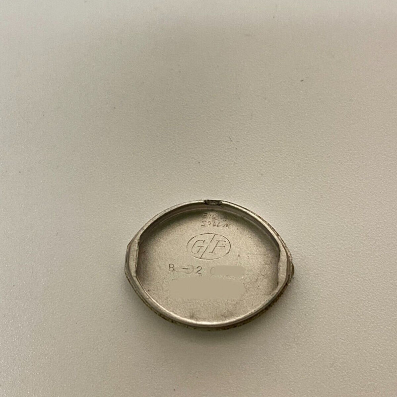 Antique Girard Perregaux 14K White Gold Ladies Wristwatch - GEMEX USA 10KT Band Antique Girard Perregaux 14K White Gold Ladies Wristwatch - GEMEX USA 10KT Band