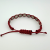 St. Benedict Medal on Adjustable Red Cord Bracelet – 7 Inches adjustable size