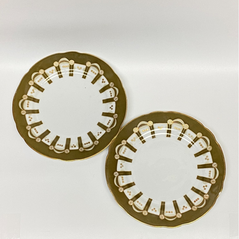 6 Tableware Porcelain Plates by Gardner Moscow