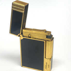 Vintage S Z Dupont Gold Electro Plated Lighter