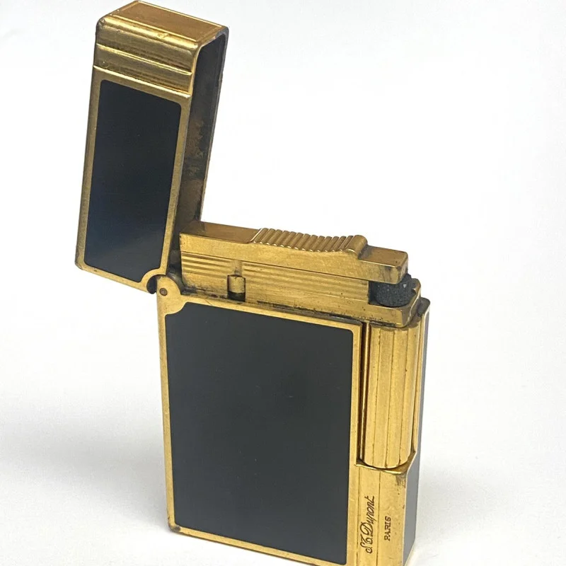 Vintage S Z Dupont Gold Electro Plated Lighter