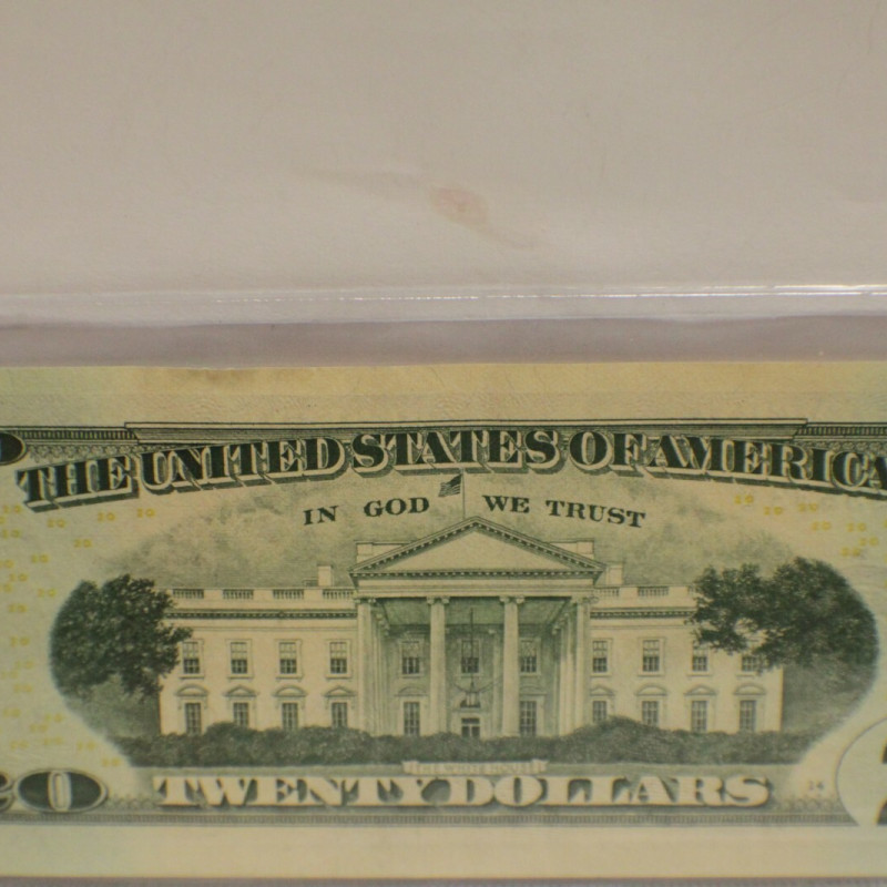 $20 2017 United States Of America  Fancy Serial NL03 6336 33B