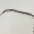 925 Sterling Silver Amethyst and Sapphires Drop Necklace - India